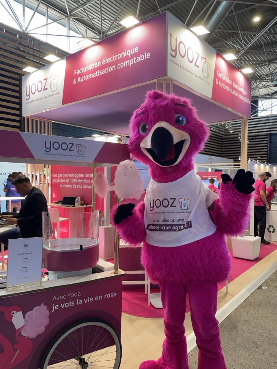 Stand Yooz en salon