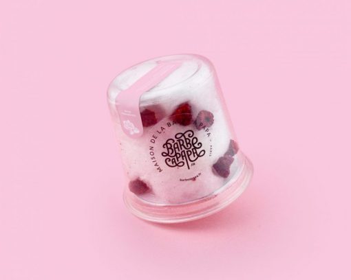 barbe à papa à la rose - cadeau couple