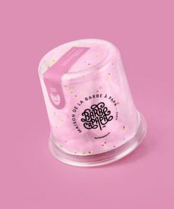 pot de barbe à papa à la fraise - idéal pour anniversaire et fêtes