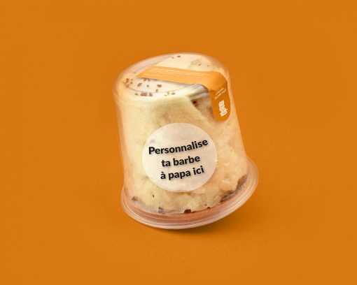 cadeau personnalise barbe à papa caramel beurre