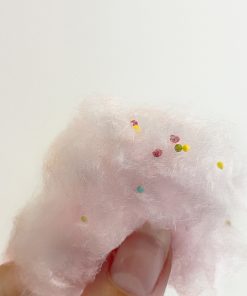 veritable barbe à papa fraise