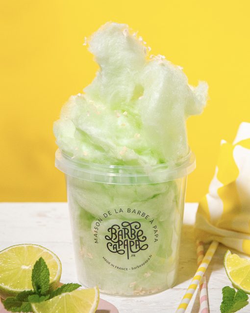 pot de barbe à papa au mojito