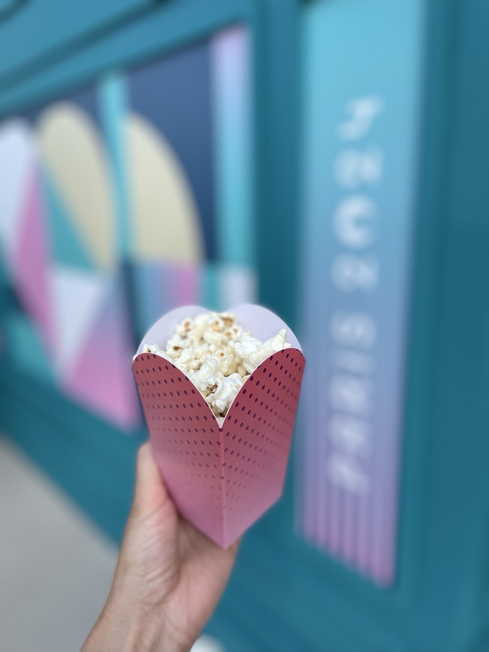 Cornet de pop-corn personnalisé