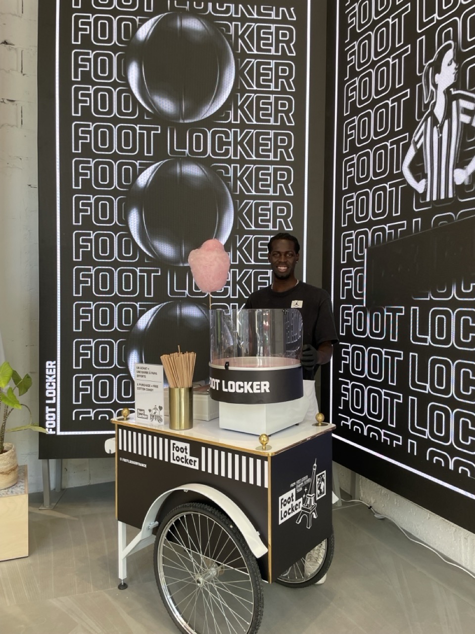 Stand personnalisé Foot Locker